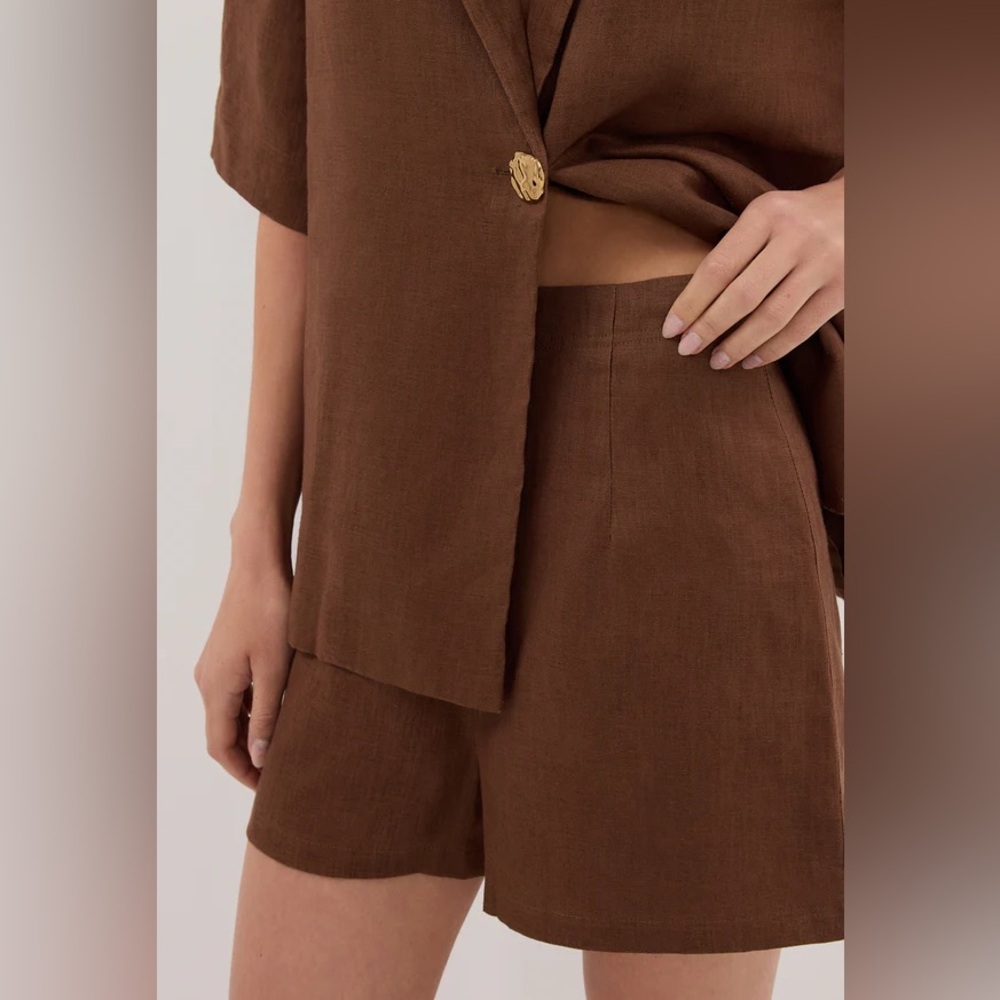 Sophisticated Brown Wide Leg Pants